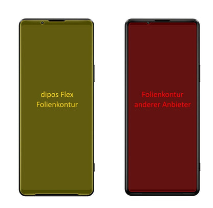 2x 3D Full Cover Schutzfolie für Sony Xperia 1 III