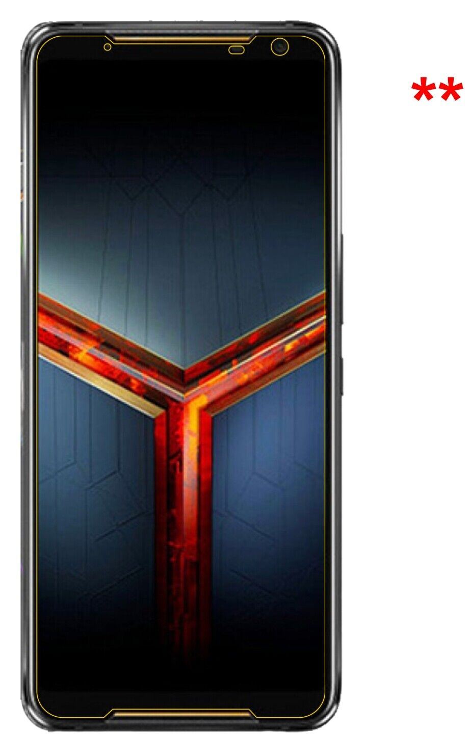 1x 9H Schutzfolie für Asus ROG Phone 2 Panzerfolie