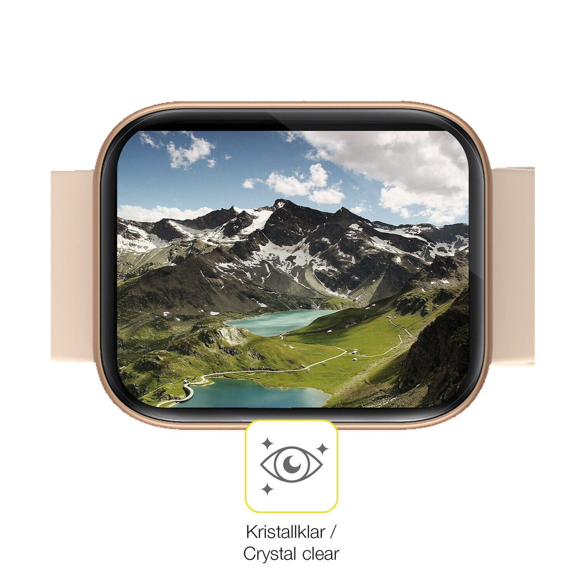 1x 3D Full Cover Schutzfolie für Fireboltt Neptune