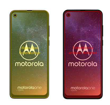 2x 3D Full Cover Schutzfolie für Motorola P50