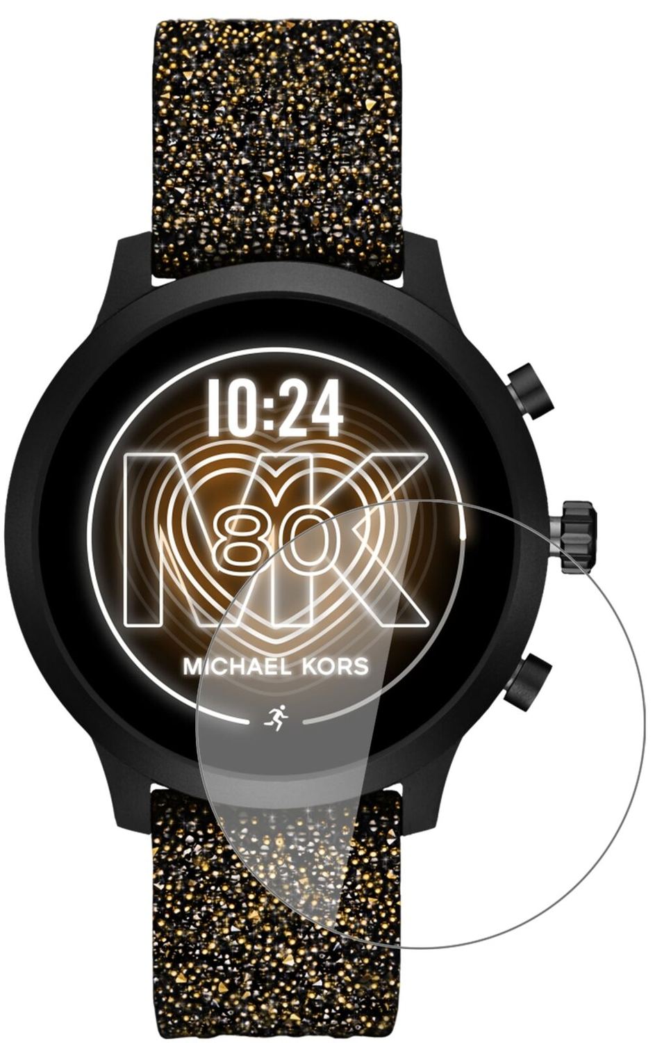 1x 9H Schutzfolie für Michael Kors Access GO Panzerfolie