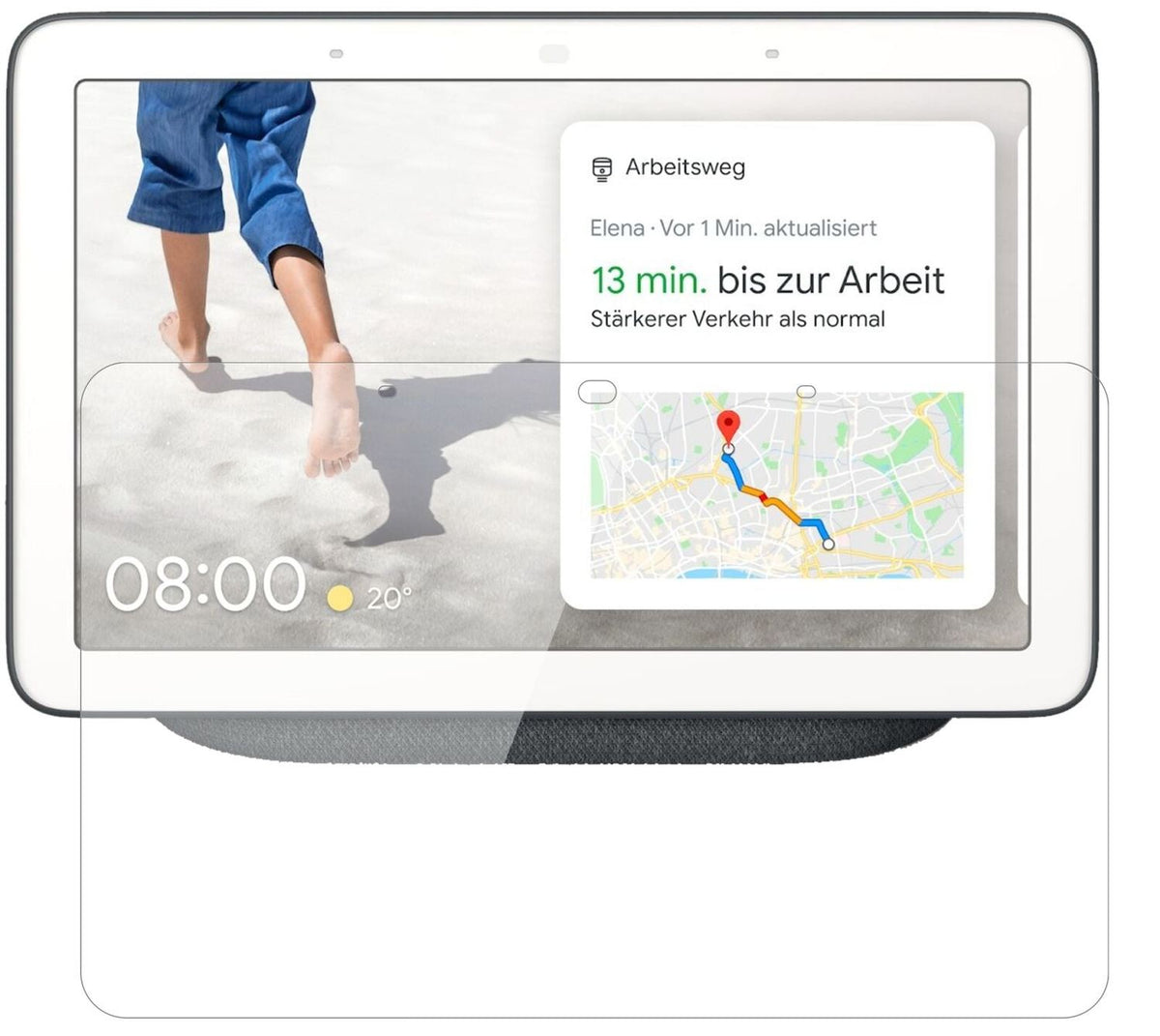 1x 9H Schutzfolie für Google Nest Max Panzerfolie