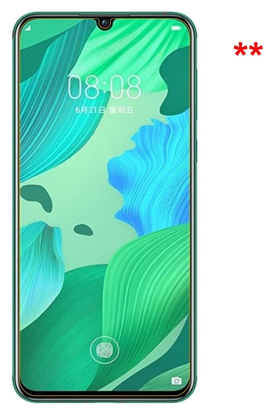 1x 9H Schutzfolie matt für Huawei nova 5 Pro Panzerfolie