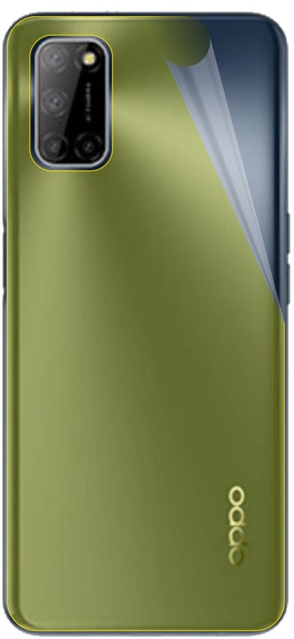 2x 3D Full Cover Schutzfolie für Oppo A72 Rückseite