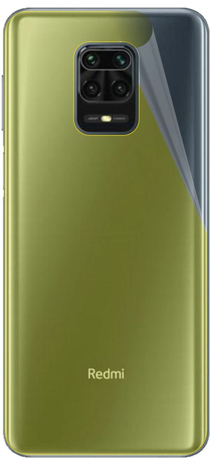 2x 3D Full Cover Schutzfolie für Xiaomi Redmi Note 9 Pro Rückseite