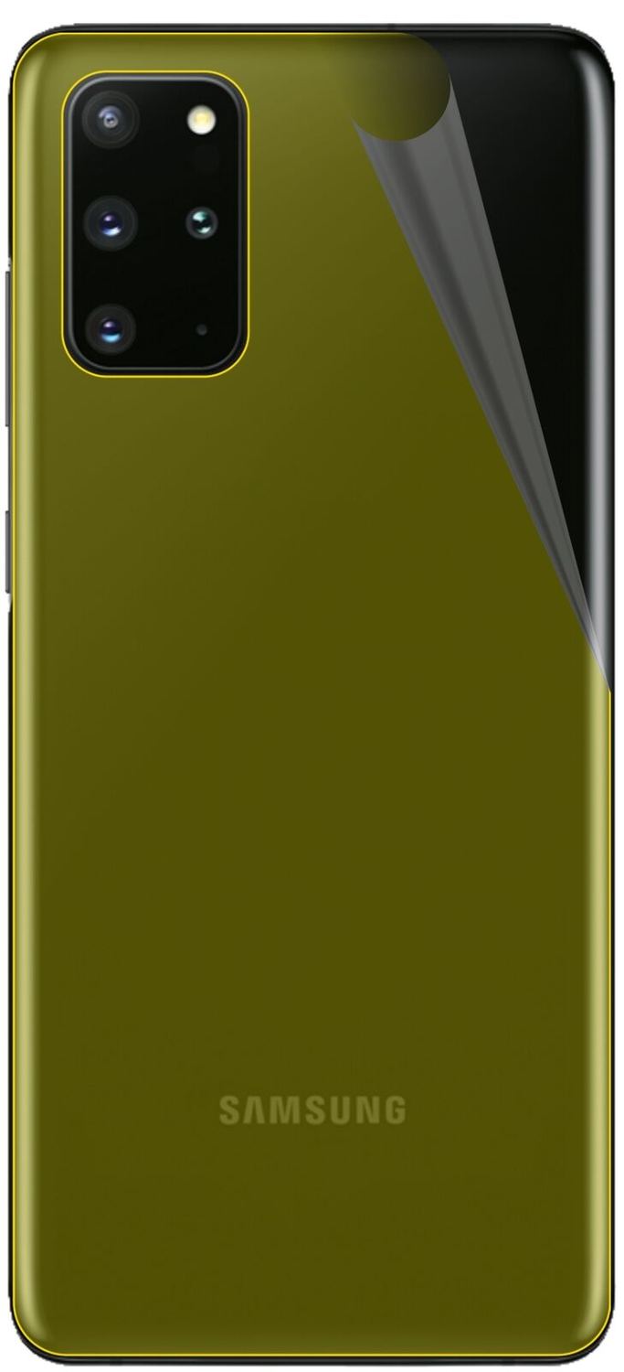 2x 3D Full Cover Schutzfolie für Samsung Galaxy S20 Rückseite
