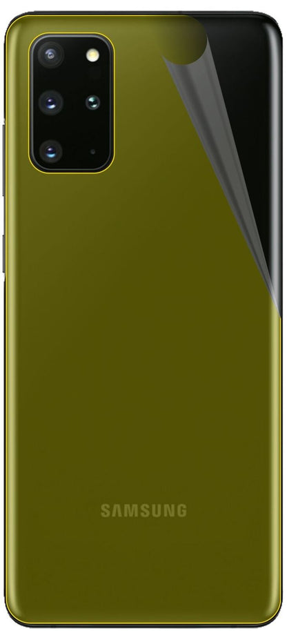 2x 3D Full Cover Schutzfolie für Samsung Galaxy S20 Rückseite