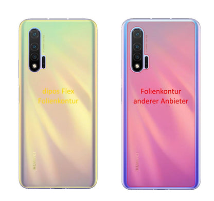 2x 3D Full Cover Schutzfolie für Huawei nova 6 Rückseite