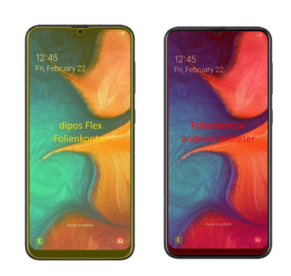 2x 3D Full Cover Schutzfolie für Samsung Galaxy A20
