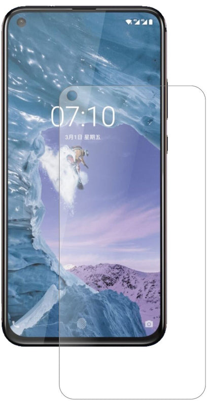 1x 9H Schutzfolie matt für Nokia 8.1 Plus Panzerfolie