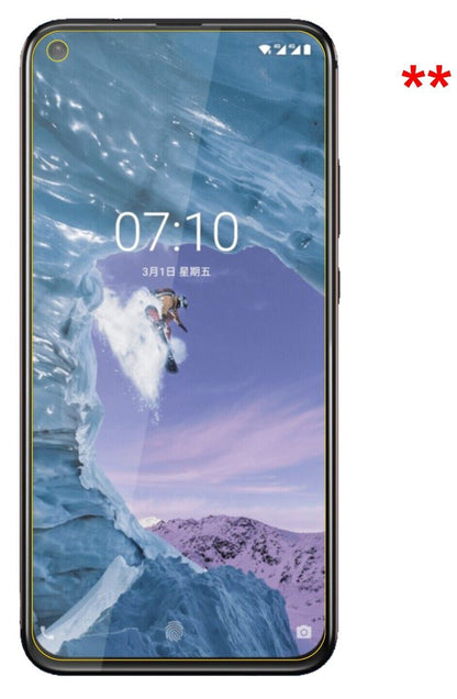 1x 9H Schutzfolie matt für Nokia 8.1 Plus Panzerfolie
