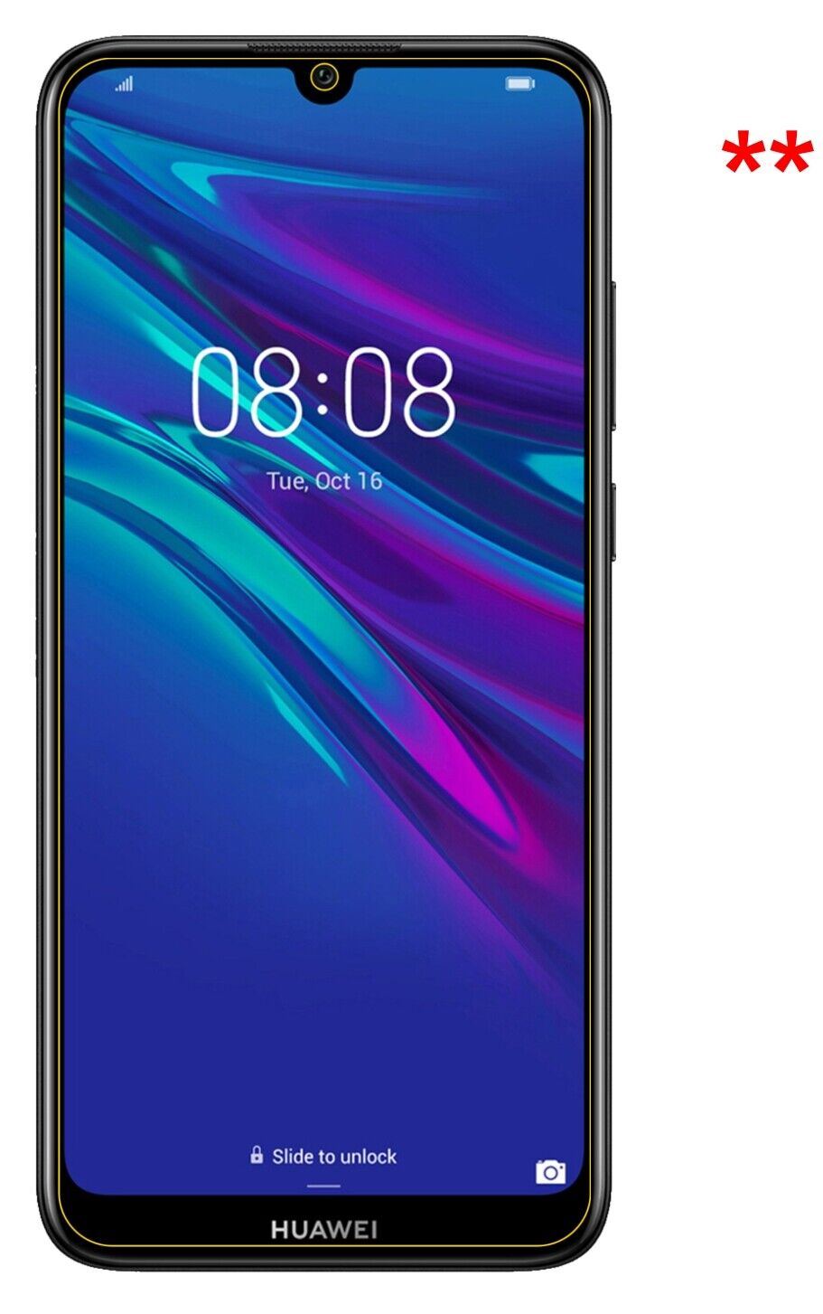1x 9H Schutzfolie für Huawei Enjoy 9e Panzerfolie