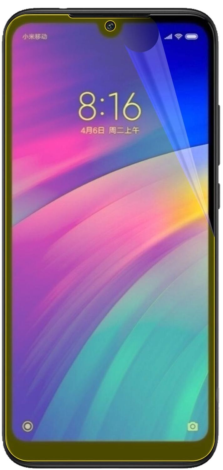 2x 3D Full Cover Schutzfolie für Xiaomi Redmi 7