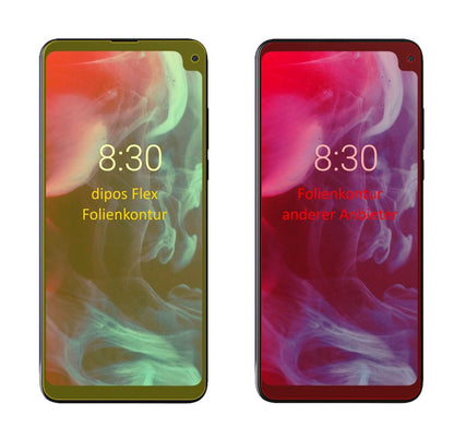 2x 3D Full Cover Schutzfolie für Archos Oxygen 68XL