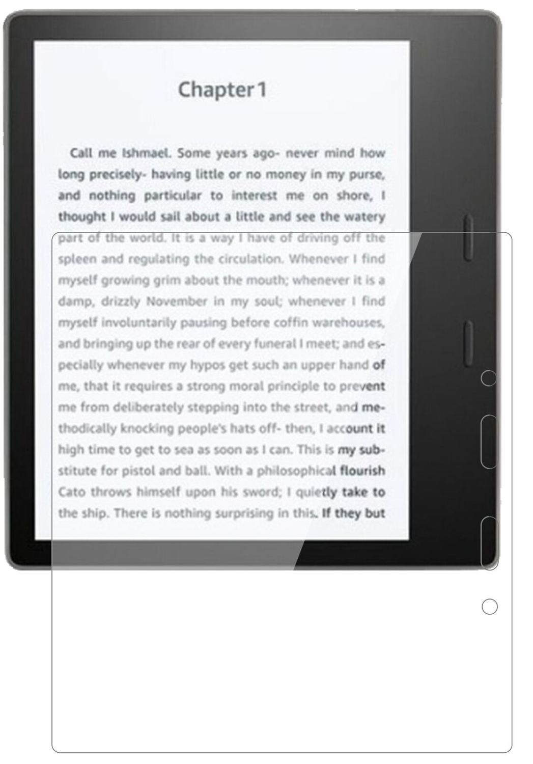 1x 9H Schutzfolie für Amazon Kindle Oasis (2019) Panzerfolie