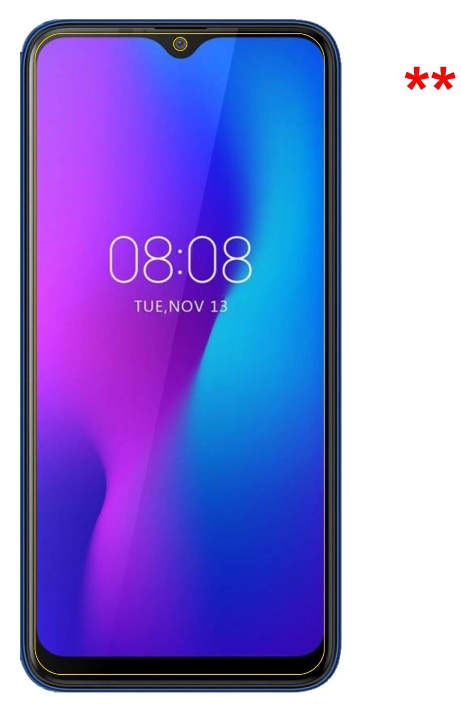1x 9H Schutzfolie für Ulefone Power 6 Panzerfolie