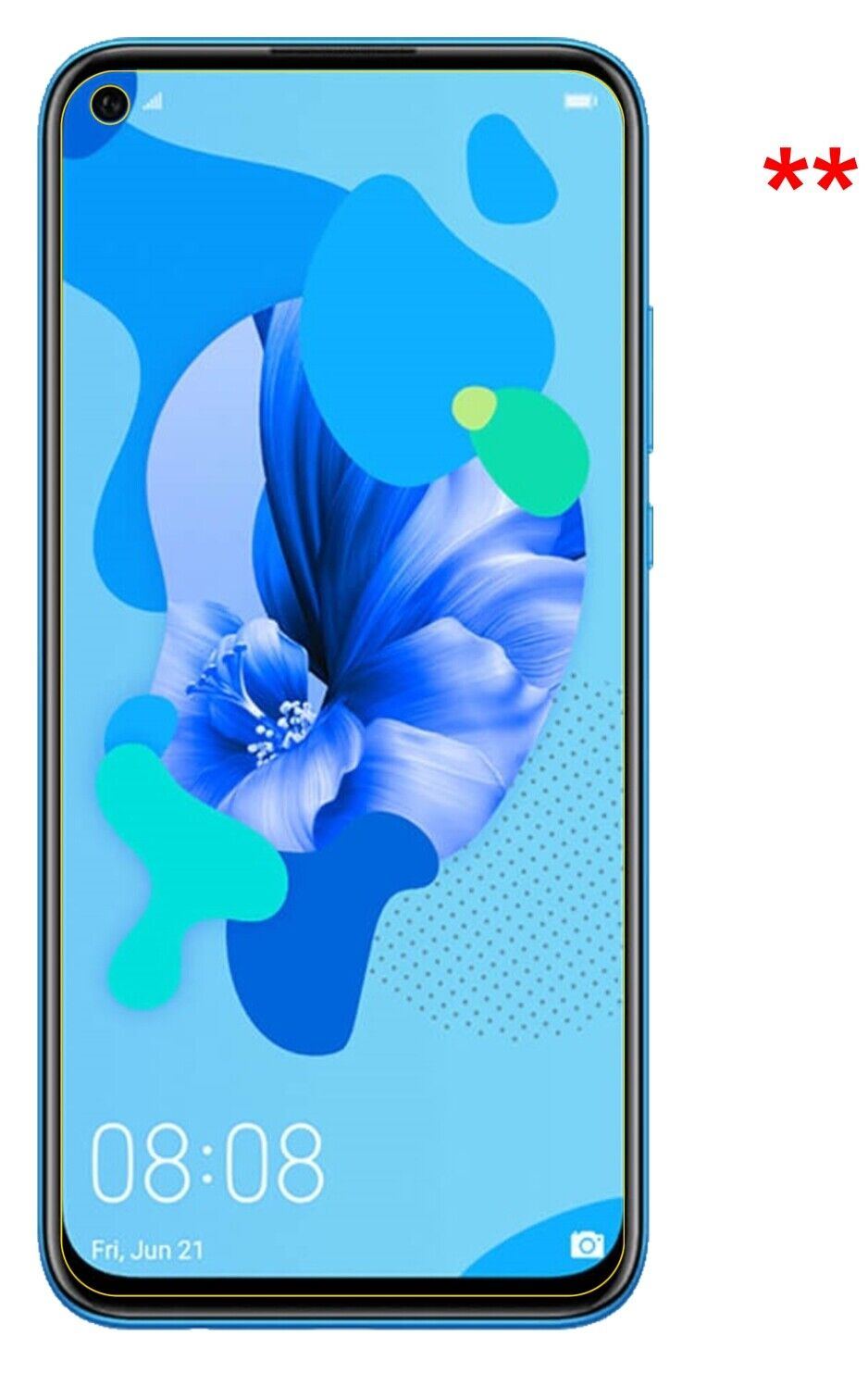 1x 9H Schutzfolie für Huawei nova 5i Panzerfolie