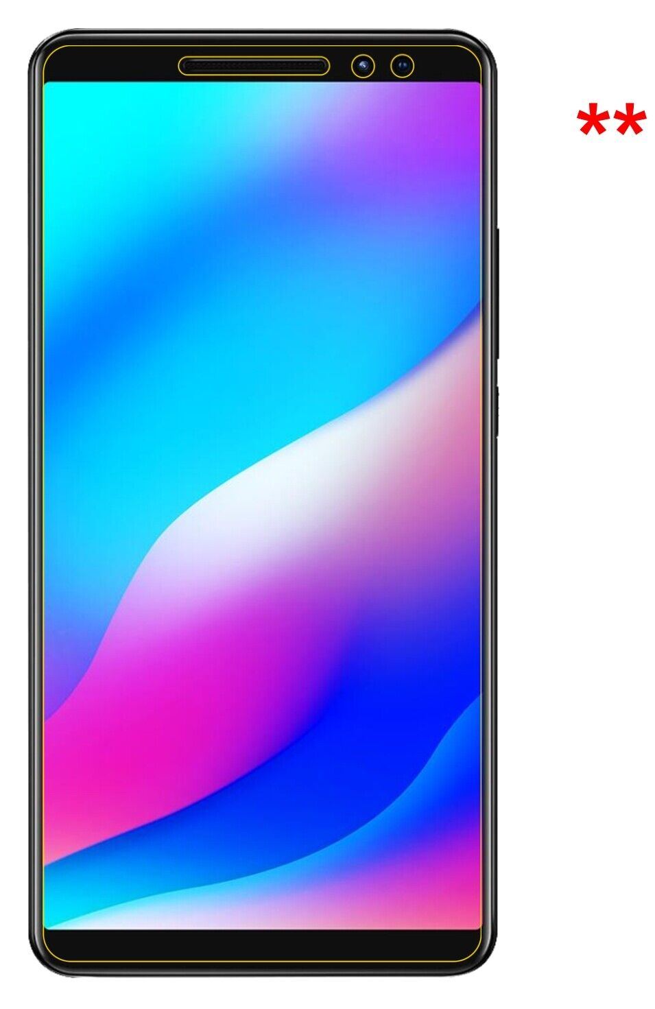 1x 9H Schutzfolie matt für Blackview Max 1 Panzerfolie