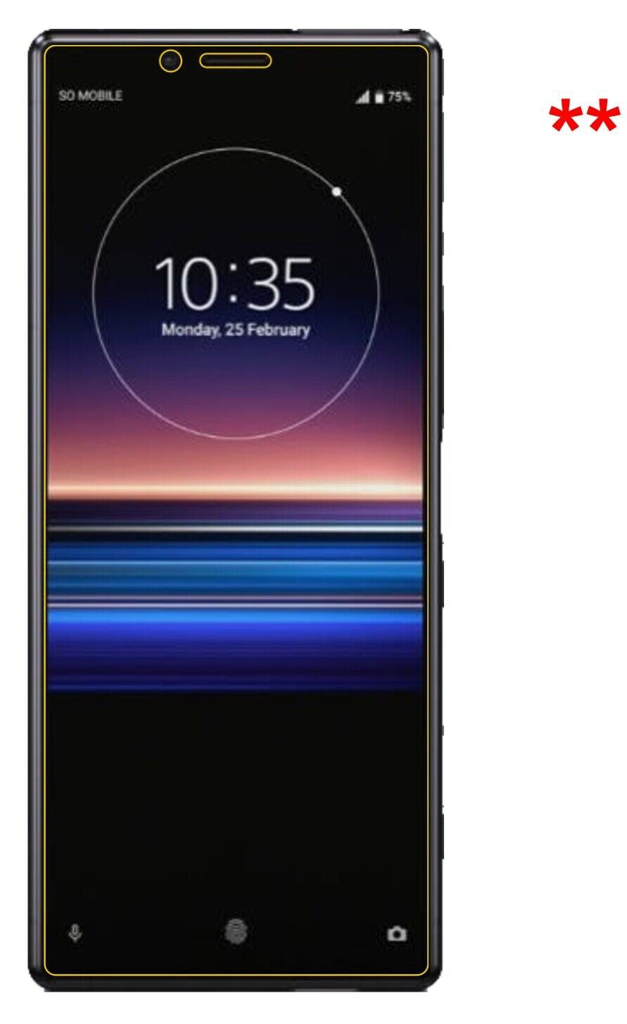 1x 9H Schutzfolie für Sony Xperia 1 Panzerfolie