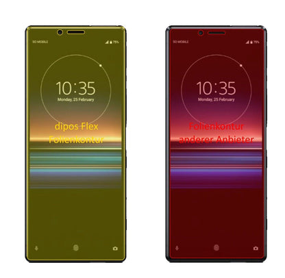 2x 3D Full Cover Schutzfolie für Sony Xperia 1