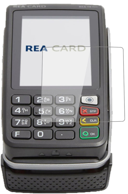 1x 9H Schutzfolie für REA CARD T9 flex Terminal Panzerfolie