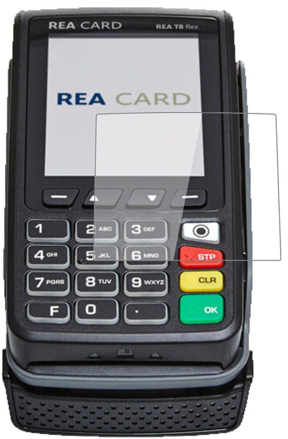 1x 9H Schutzfolie für REA CARD T8 flex Terminal Panzerfolie