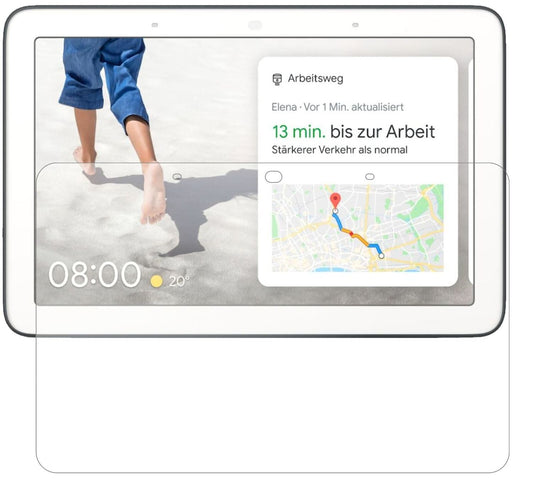 1x 9H Schutzfolie matt für Google Nest Hub Panzerfolie
