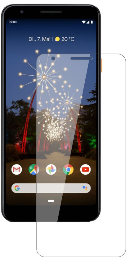 1x 9H Schutzfolie für Google Pixel 3a Panzerfolie
