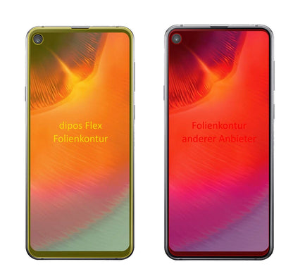 2x 3D Full Cover Schutzfolie für Samsung Galaxy A8s