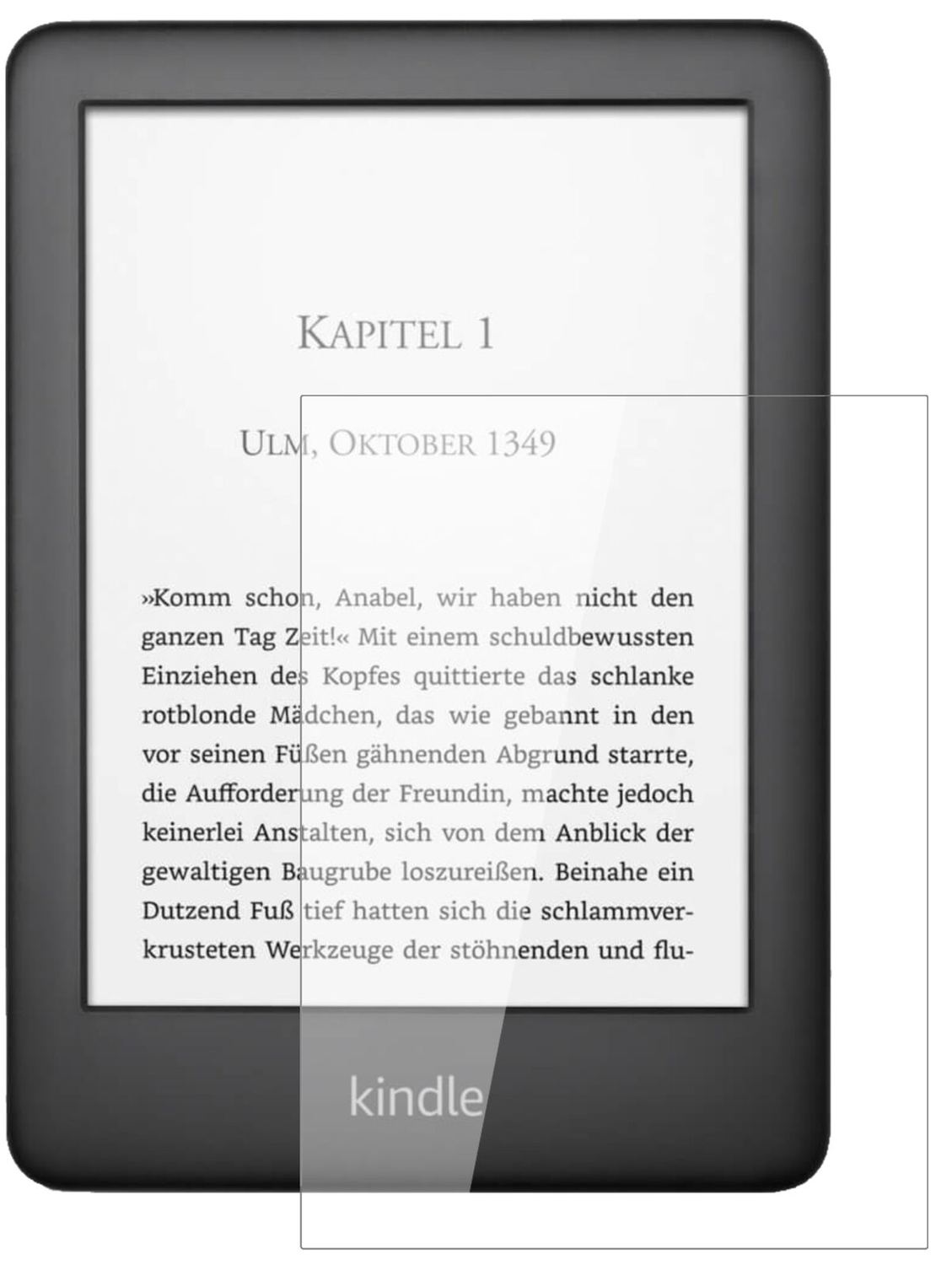 1x 9H Schutzfolie für Amazon Kindle E-Reader der 10. Generation (2019) Panzerfolie