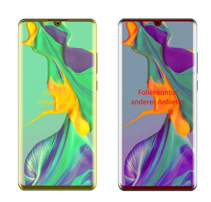 2x 3D Full Cover Schutzfolie für Huawei P30 Pro