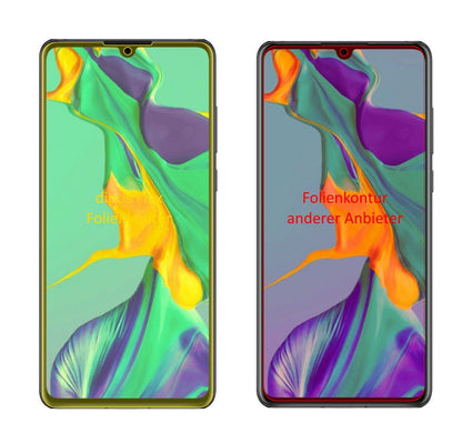 2x 3D Full Cover Schutzfolie für Huawei P30