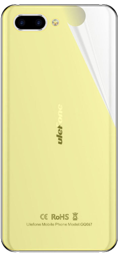 2x 3D Full Cover Schutzfolie für Ulefone T2 Pro Rückseite