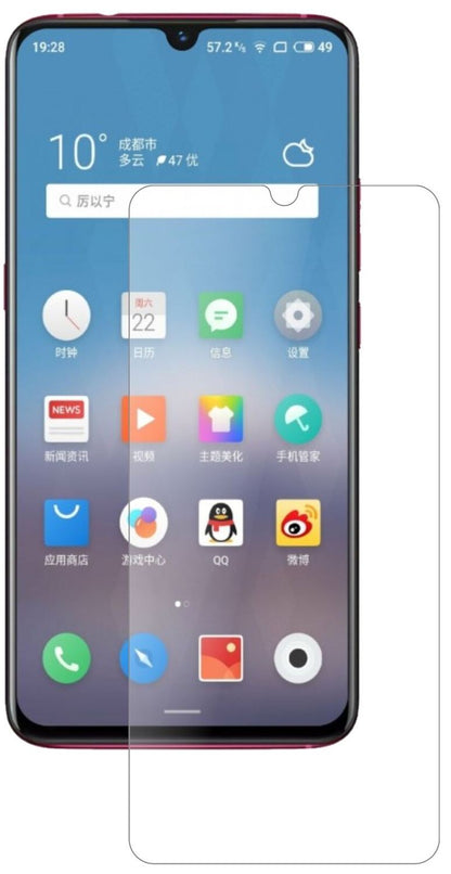 1x 9H Schutzfolie matt für Meizu Note 9 Panzerfolie