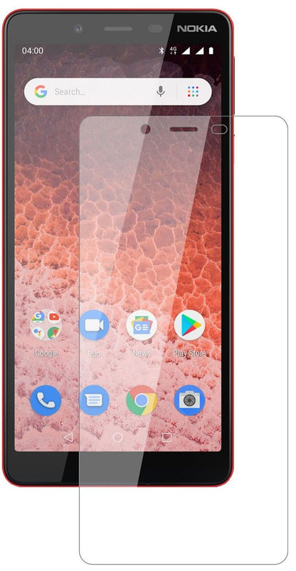 1x 9H Schutzfolie für Nokia 1 Plus Panzerfolie