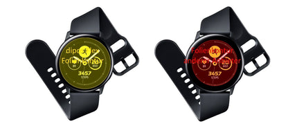 2x 3D Full Cover Schutzfolie für Samsung Galaxy Watch Active