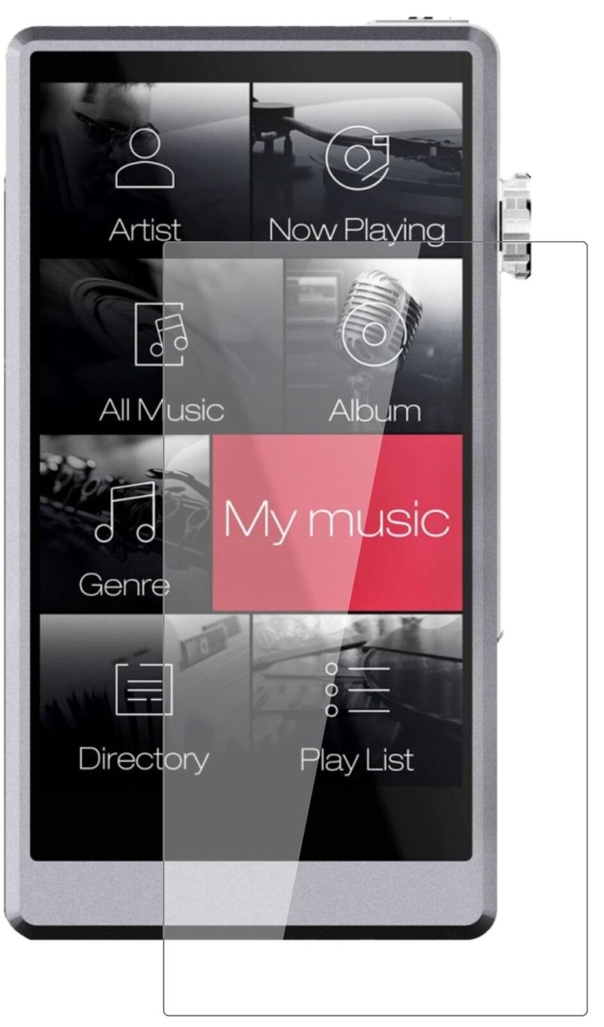 1x 9H Schutzfolie für iBasso DX150 Panzerfolie