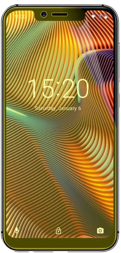 2x 3D Full Cover Schutzfolie für Umidigi A3 Pro (2018)