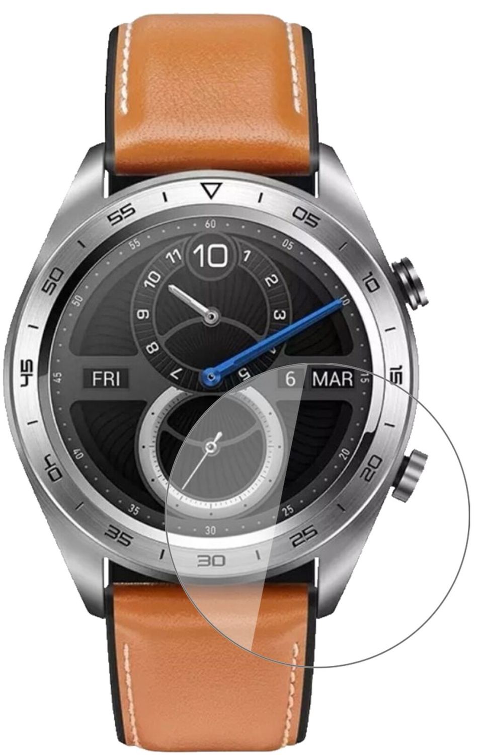 1x 9H Schutzfolie für Honor Watch Magic Panzerfolie