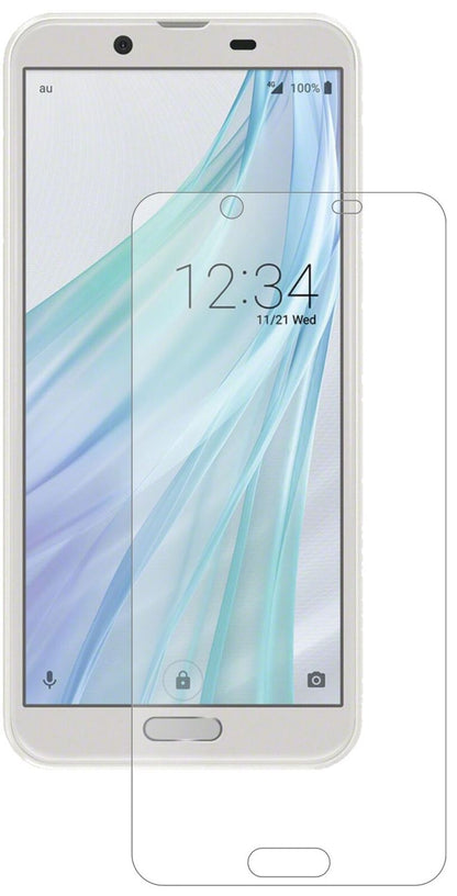 1x 9H Schutzfolie matt für Sharp Aquos Sense2 Panzerfolie