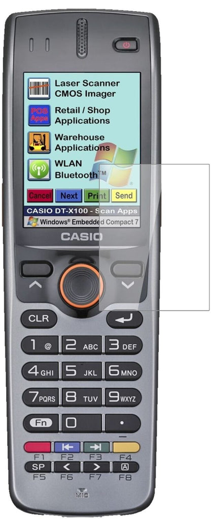 1x 9H Schutzfolie für Casio DT-X100 Panzerfolie