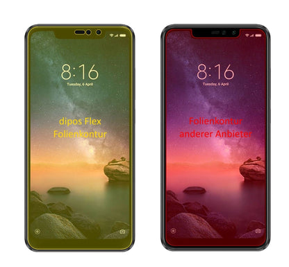 2x 3D Full Cover Schutzfolie für Xiaomi Redmi Note 6 Pro