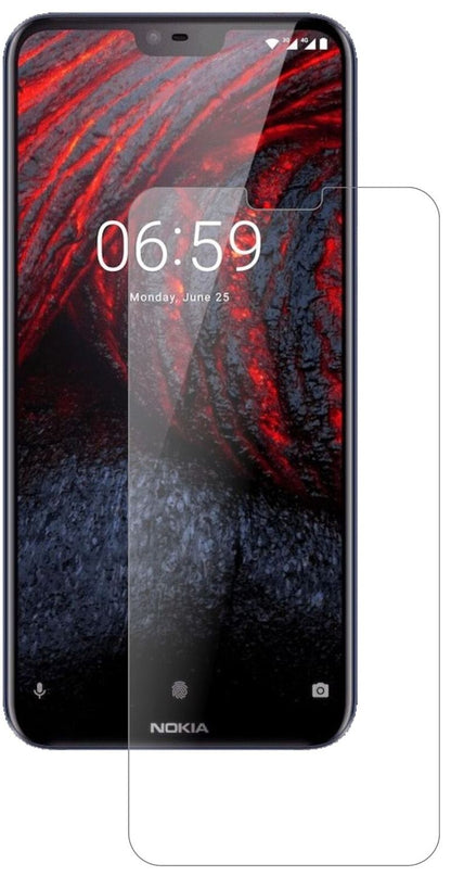1x 9H Schutzfolie matt für Nokia 6.1 Plus Panzerfolie