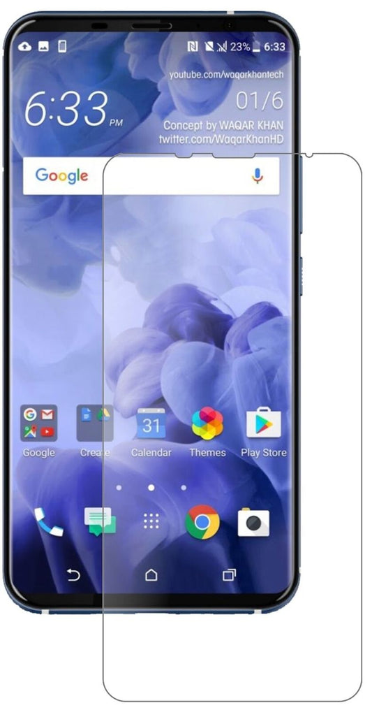 1x 9H Schutzfolie matt für HTC U11 Plus Panzerfolie