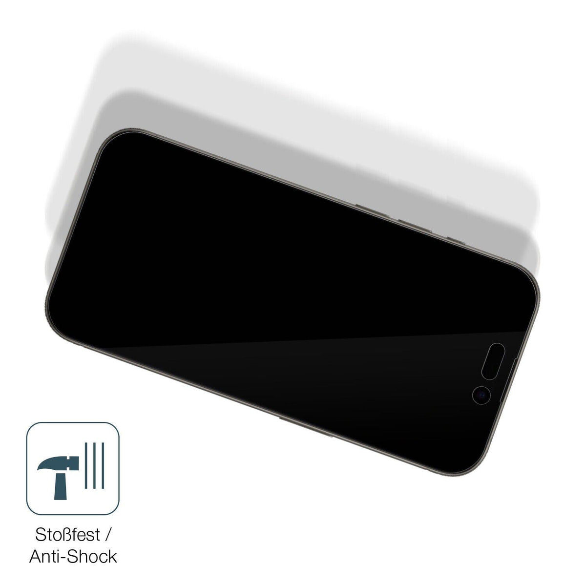 1x 9H Schutzfolie für Apple iPhone 15 Pro Max Panzerfolie