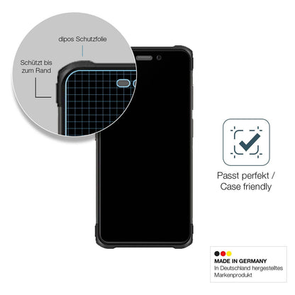 1x 9H Schutzfolie matt für Ulefone Armor X10 Pro Panzerfolie