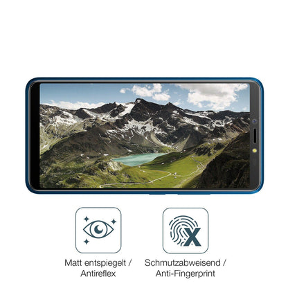 1x 9H Schutzfolie matt für BQ 6030G Practic Panzerfolie