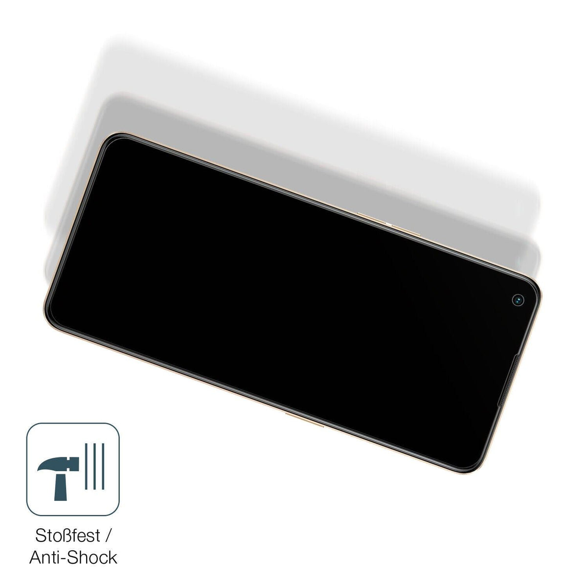 1x 9H Schutzfolie matt für Oppo F21 Pro Panzerfolie