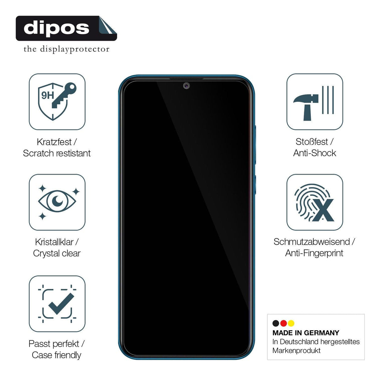 1x 9H Schutzfolie für Coolpad Cool 5 Panzerfolie