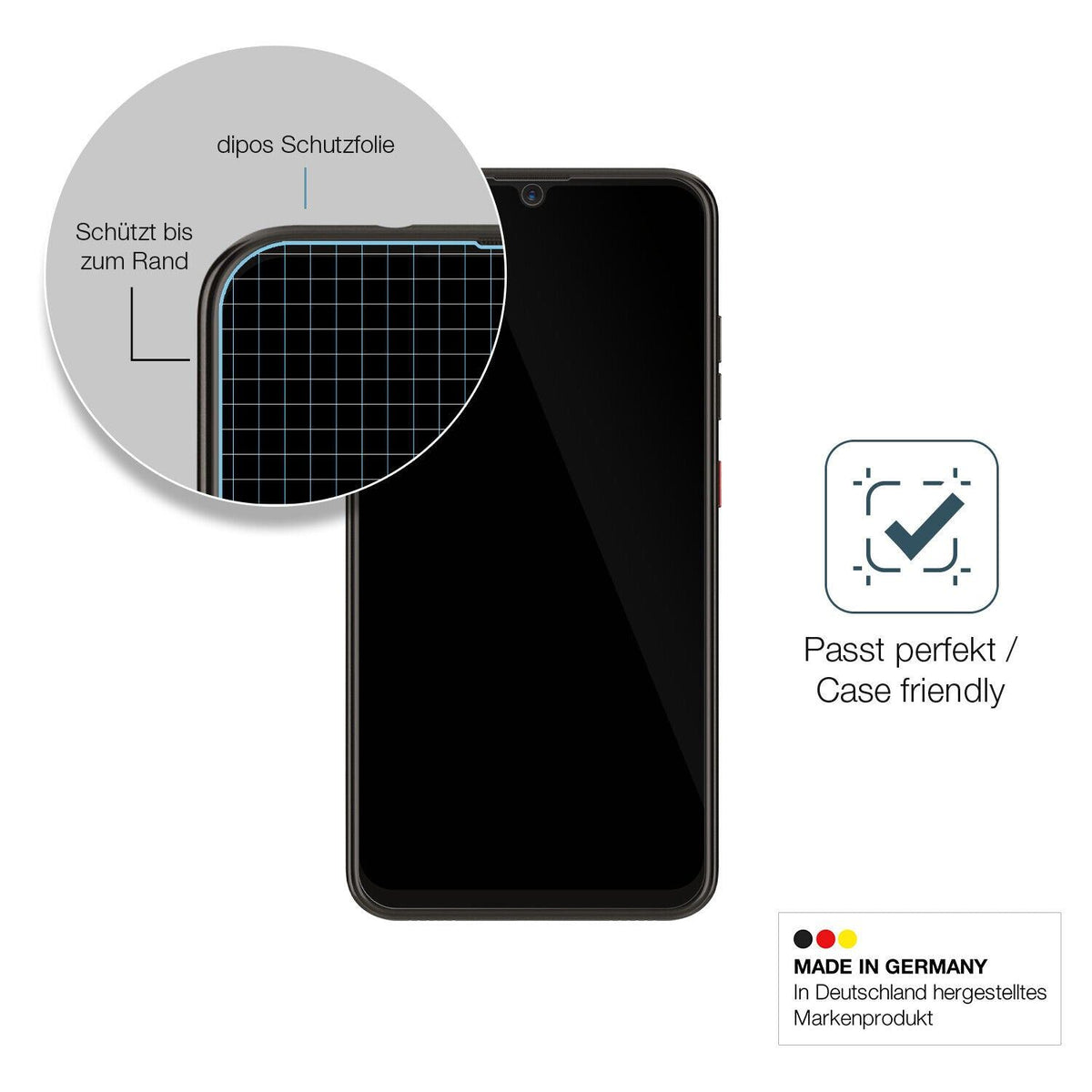 1x 9H Schutzfolie für A1 Alpha Panzerfolie